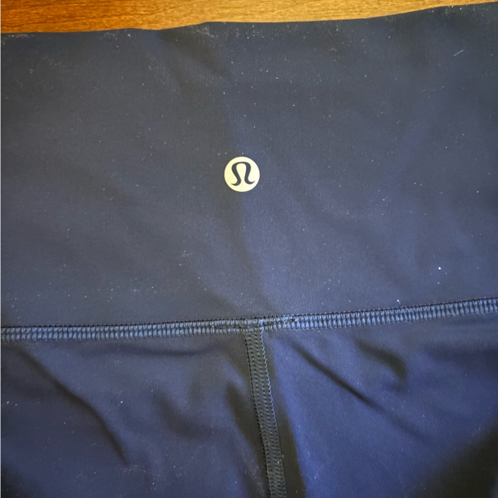 Navy blue 19” lululemon leggings